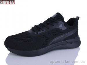 Кросівки чоловічі 602-1 Sayota чорний  оптом от Optomarket