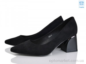 Туфлі жіночі 602-2 Lemon чорний  оптом от Optomarket