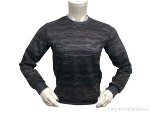 Светр чоловічі 602 зелений Khan зелений  оптом от Optomarket