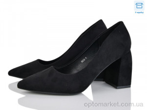 Туфлі жіночі 603-1 Lemon чорний  оптом от Optomarket