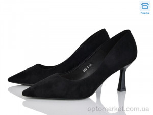 Туфлі жіночі 604-2 Lemon чорний  оптом от Optomarket