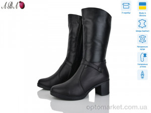 Чоботи жіночі 605-1 чорний DJUS SHOES чорний  оптом от Optomarket