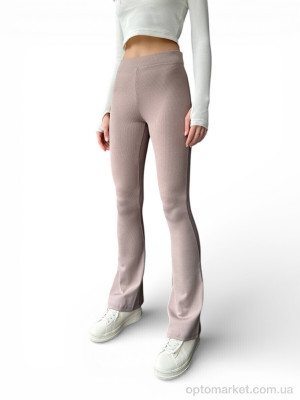 Лосини жіночі 608  т.бежевий Oysho бежевий  оптом от Optomarket