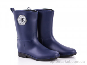 Гумове взуття жіночі 608PP синий Class Shoes синій  оптом от Optomarket