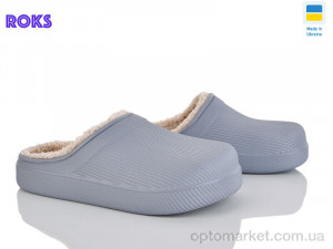 Сабо жіночі 610-021 Roks сірий  оптом от Optomarket