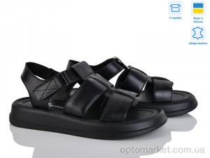 Босоніжки жіночі 6109-12 Tamei чорний  оптом от Optomarket