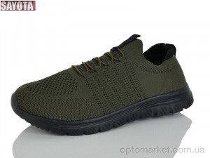 Кросівки чоловічі 611-8 Sayota зелений  оптом от Optomarket