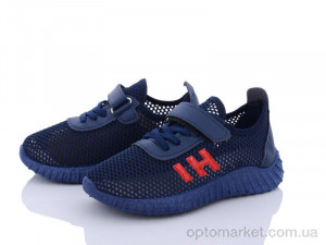 Кросівки дитячі 6136-1 bbt.kids синій  оптом от Optomarket