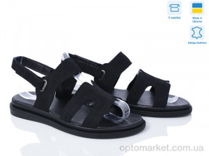 Босоніжки жіночі 615 ч.з. Под заказ G-Aira чорний  оптом от Optomarket