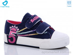 Кеди дитячі 618-1А синій Comfort-baby синій  оптом от Optomarket
