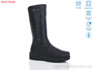 Чоботи жіночі 623 DJUS SHOES чорний  оптом от Optomarket