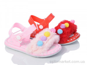 Босоніжки дитячі 628A червон-рож. mix M&L  Alex13 мікс  оптом от Optomarket