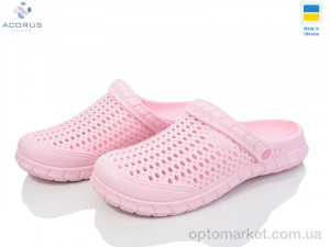 Крокси жіночі 62М рожевий Krok рожевий  оптом от Optomarket