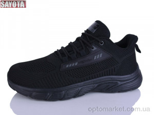 Кросівки чоловічі 635-1 Sayota чорний  оптом от Optomarket
