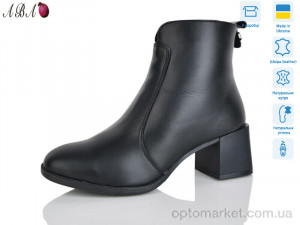 Черевики жіночі 639-1A чорний DJUS SHOES чорний  оптом от Optomarket