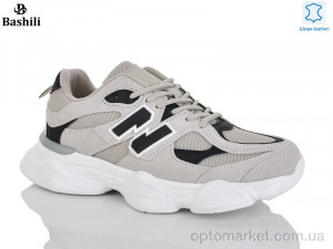 Туфлі жіночі 65101-12 піна Башили сірий оптом от Optomarket