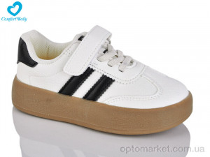 Кросівки дитячі 6601-20 Comfort-baby білий  оптом от Optomarket