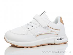 Кросівки дитячі 6664-5 W.Niko білий оптом от Optomarket