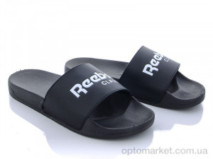 Шлепки мужчины 6709-4 Reebok черный  оптом от Optomarket