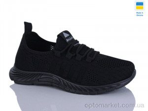 Кросівки жіночі 6731 чорний Gipanis чорний оптом от Optomarket