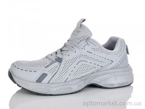 Кросівки жіночі 675G Walking сірий  оптом от Optomarket