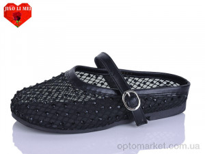 Сабо жіночі 677-1 Jiao Li Mei чорний  оптом от Optomarket