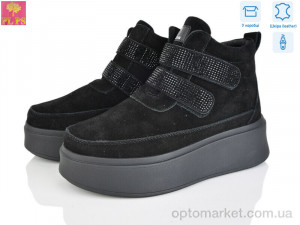 Уги жіночі 6807-2 PLPS чорний  оптом от Optomarket