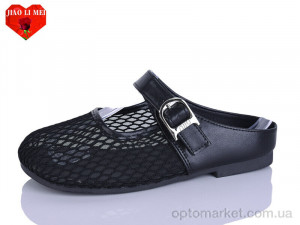 Сабо жіночі 681-1 Jiao Li Mei чорний  оптом от Optomarket