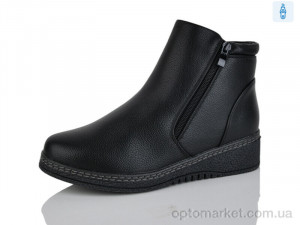 Черевики жіночі 685 Leguzaza чорний  оптом от Optomarket