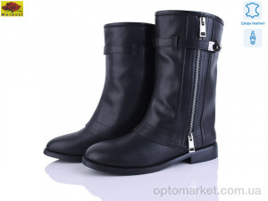 Чоботи жіночі 688 Mei De Li чорний  оптом от Optomarket