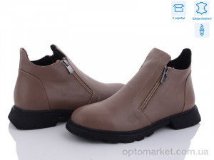 Черевики жіночі 69 коричн. Carvello коричневий  оптом от Optomarket