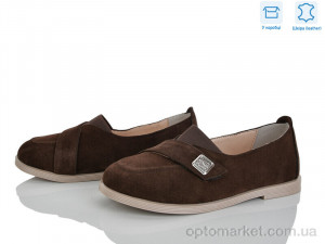 Туфлі жіночі 693 корич.з. G-Aira коричневий оптом от Optomarket