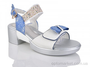 Босоніжки дитячі 7-1581-H Y.Top білий  оптом от Optomarket