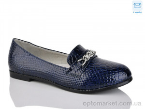 Туфлі дитячі 7-702J Y.Top синій  оптом от Optomarket