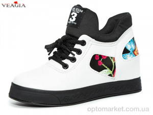 Сникерсы женские 700-2 Veagia-ADA белый  оптом от Optomarket