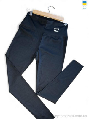 Лосини жіночі 7000-1-1 чорний M.u Miu чорний  оптом от Optomarket