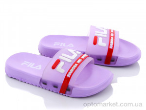 Шльопанці дитячі 7001-315 Fila фіолетовий  оптом от Optomarket