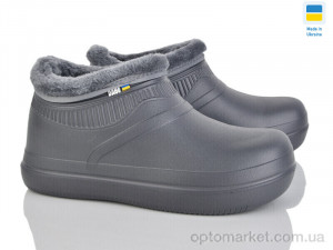 Галоші жіночі 7004 т.сірий Dago сірий оптом от Optomarket