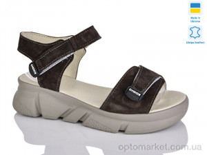 Босоніжки жіночі 701-25 корич.з. Sali коричневий оптом от Optomarket