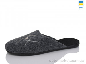 Капці чоловічі 701-3 Klerotex сірий  оптом от Optomarket