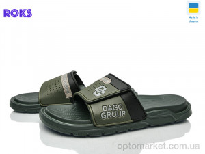 Шльопанці чоловічі 704 т.хакі Dago хакі  оптом от Optomarket