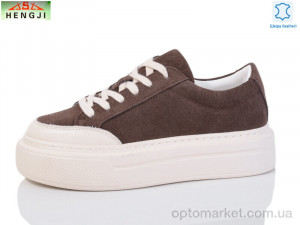 Кросівки жіночі 709-5 Hengji коричневий  оптом от Optomarket