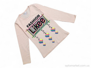 Батник дитячі 7142 пудровий ER&AL Kids рожевий  оптом от Optomarket