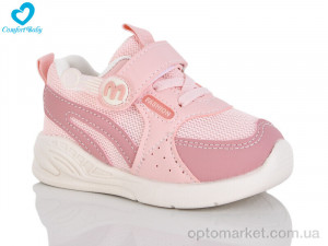 Кросівки дитячі 716-3 Comfort-baby рожевий  оптом от Optomarket
