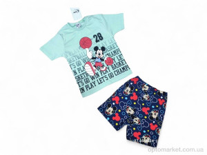 Костюм дитячі 7187 м'ята N.N.K.Kids зелений  оптом от Optomarket