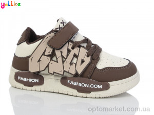 Кросівки дитячі 721-2 Yalike бежевий  оптом от Optomarket