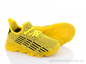 Кросівки дитячі 7222-4 M.L.V. жовтий  оптом от Optomarket