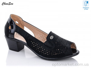Босоніжки жіночі 7238-9 Chunsen чорний  оптом от Optomarket