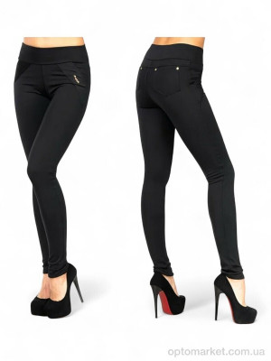 Лосини жіночі 744 чорний Sport style чорний  оптом от Optomarket