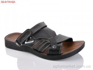 Шльопанці чоловічі 751 чорний Spencer коричневий  оптом от Optomarket